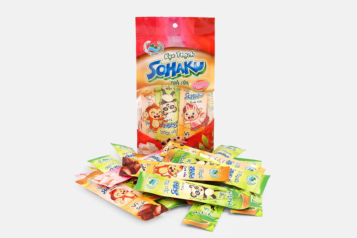 Kẹo thạch trà sữa Sohaku