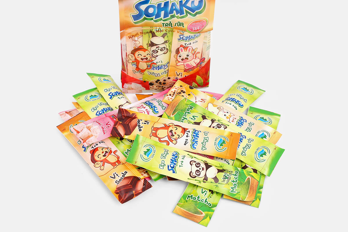 Kẹo thạch trà sữa Sohaku
